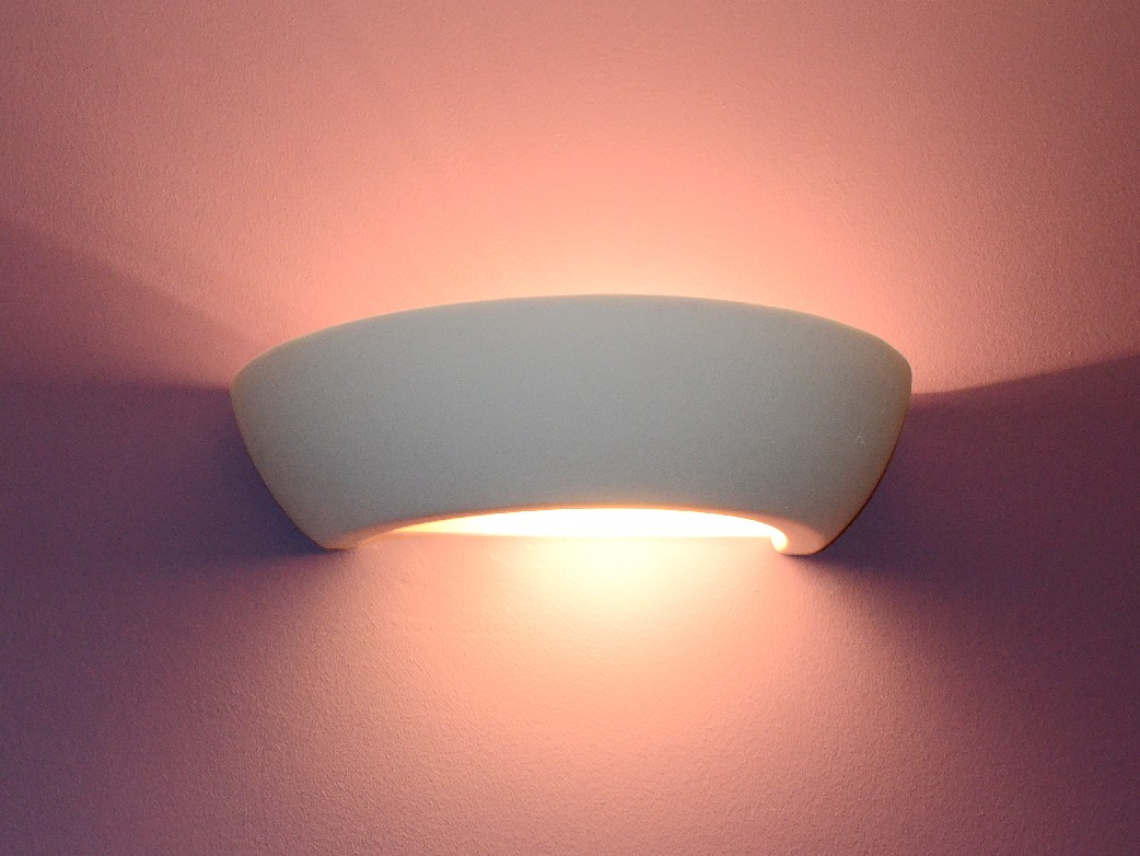 NEU Wandlampe Keramik Wandleuchte Lampe Leuchte Seiko Braun Top Design Modern